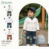  Bộ Dài Tay Họa Tiết Cho Bé UR 3904 