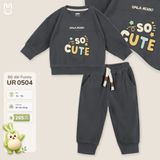  Bộ nỉ cào lông dài tay Funny Uala Rogo UR 0504 