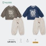  Bộ nỉ lông dài tay Uala Rogo UR 0071 