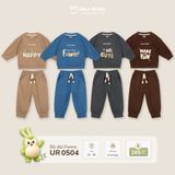  Bộ nỉ cào lông dài tay Funny Uala Rogo UR 0504 
