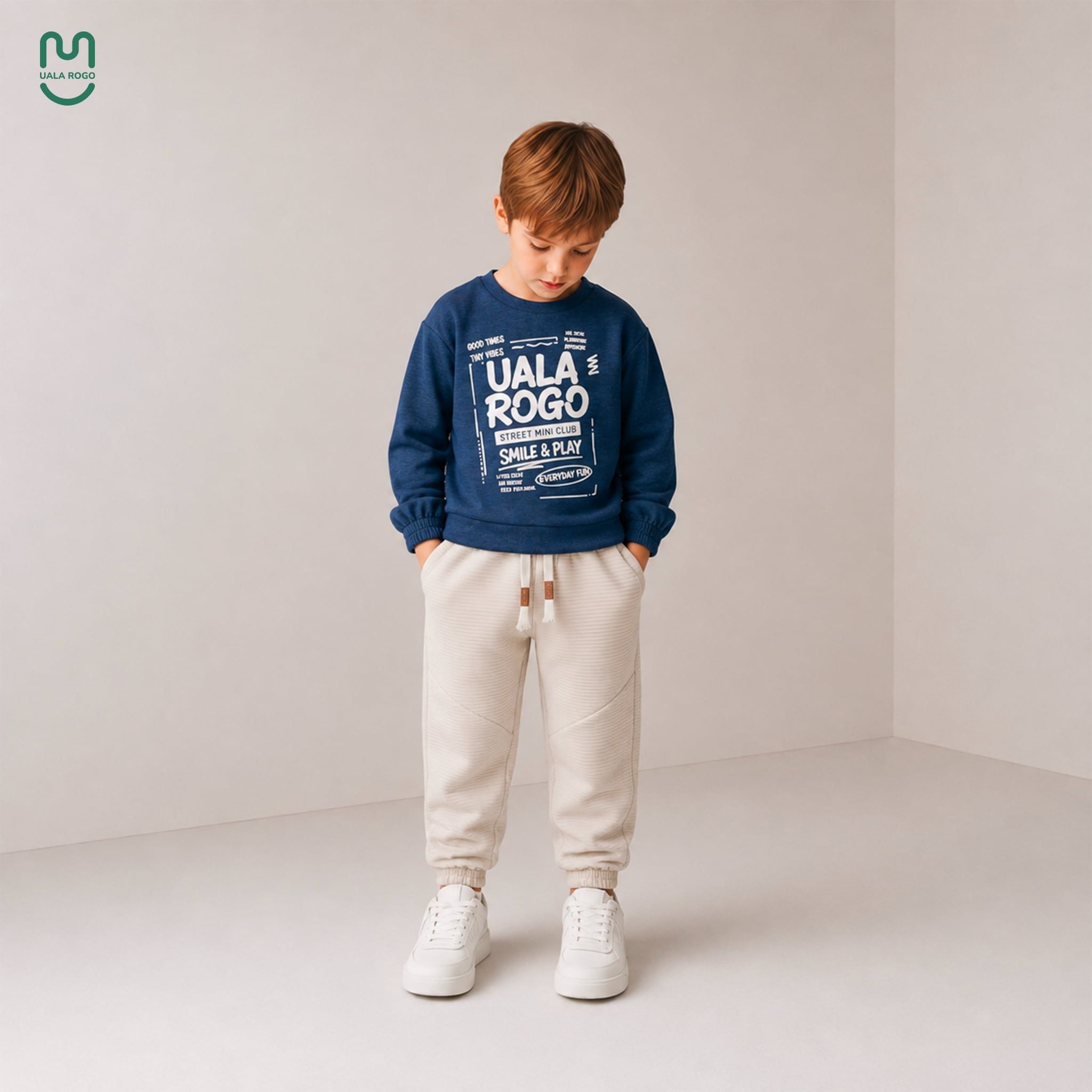  Bộ nỉ lông dài tay Uala Rogo UR 0071 