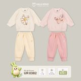  Bộ nỉ cào lông dài tay Flower Uala Rogo UR 0382 