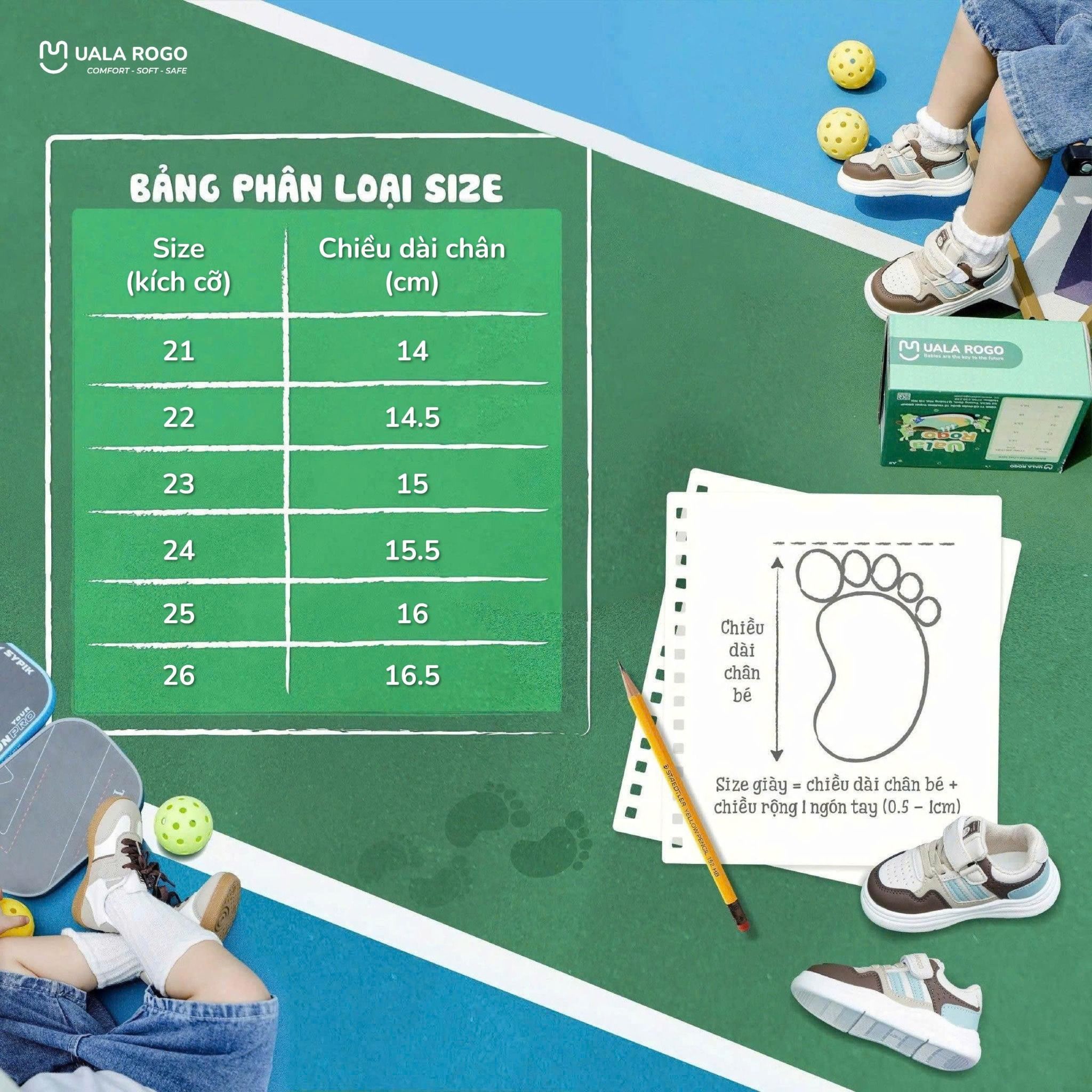  Giày UalaRogo UR 5704 