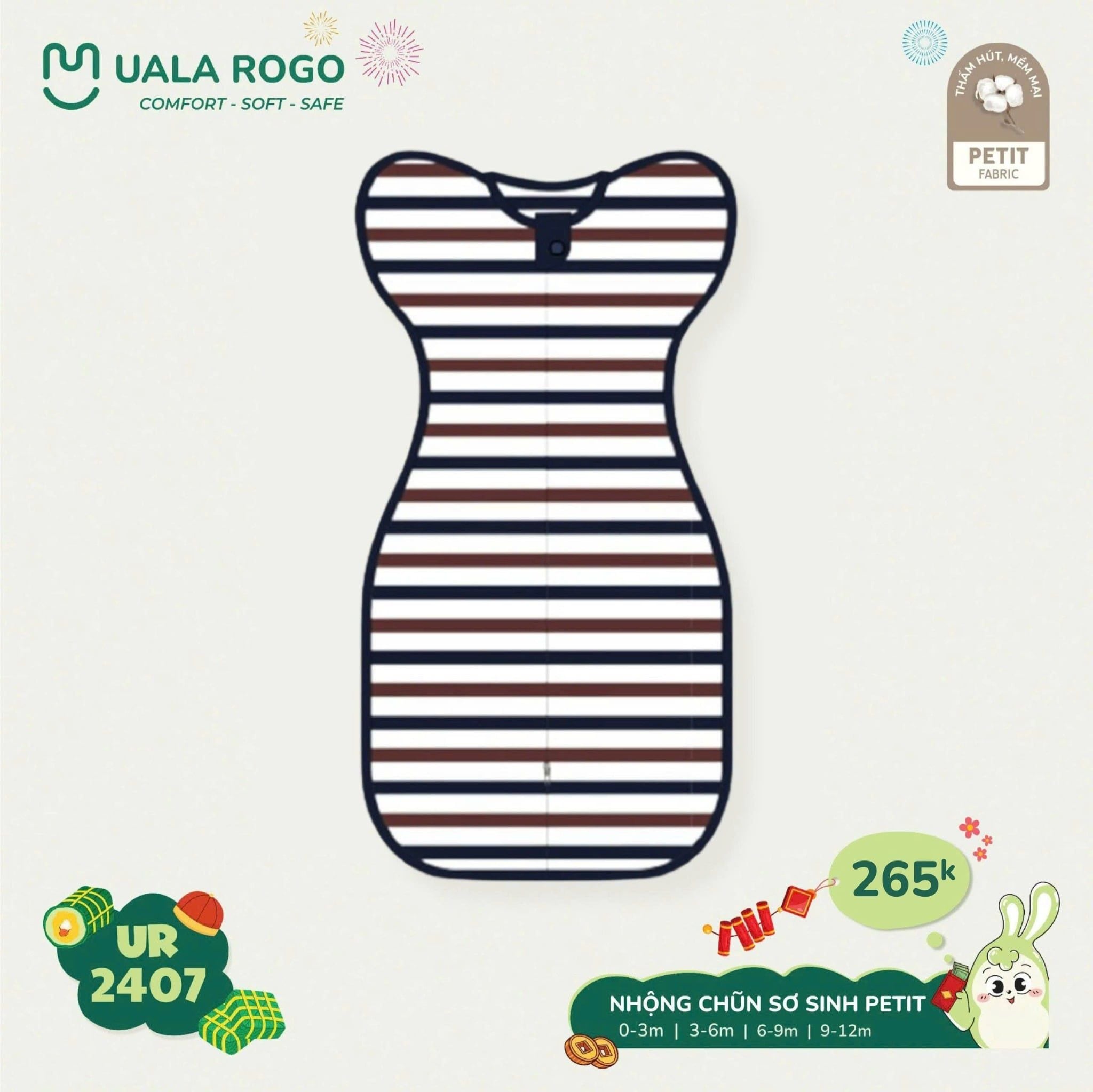  Nhộng Nhũn Sơ Sinh Petit UR 2407 