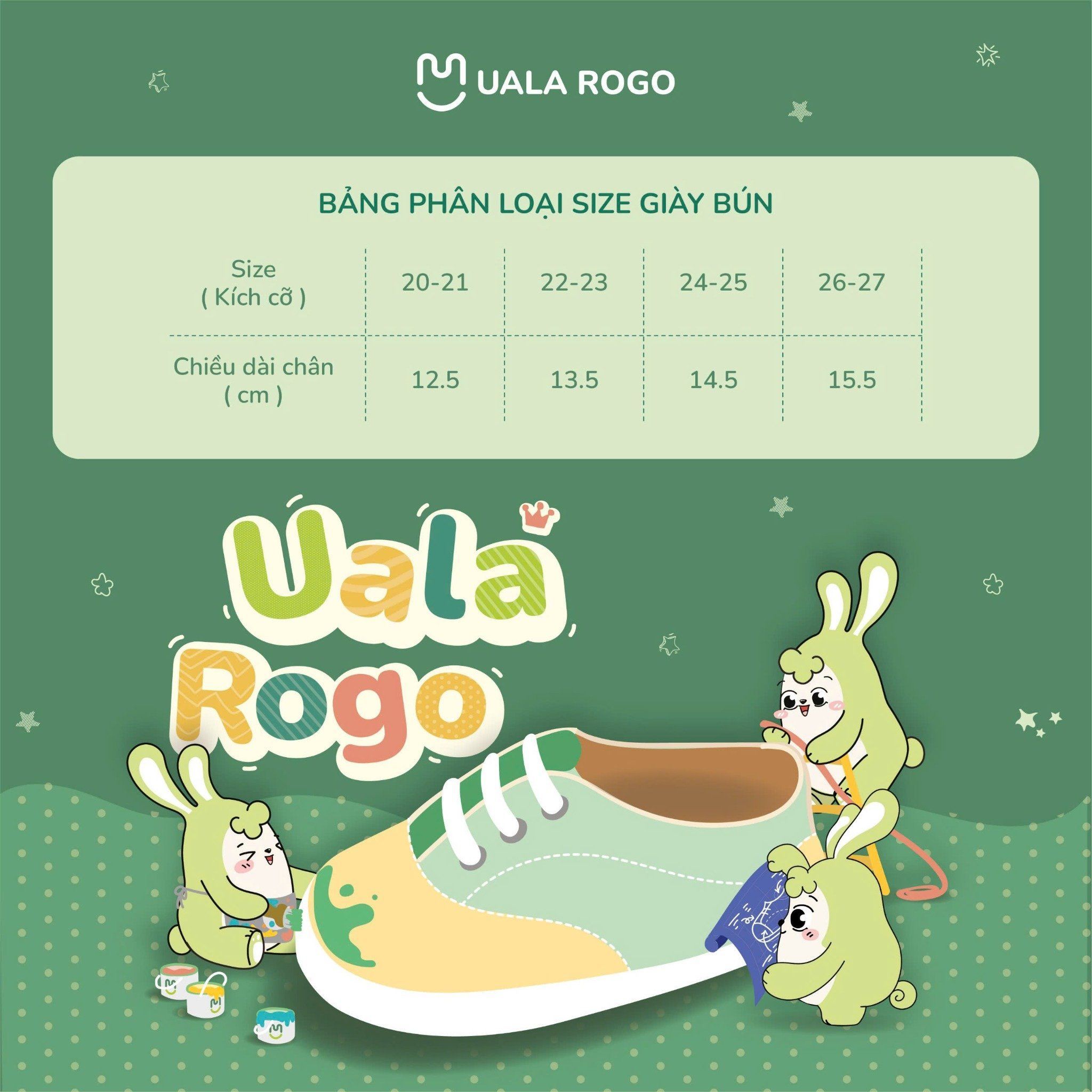  Giày Bún UalaRogo UR 5765 