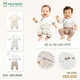  Bộ Sơ Sinh Cài Chéo Petit UR 2226 