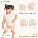  Quần Legging Ngắn Bé Gái UR 2225 