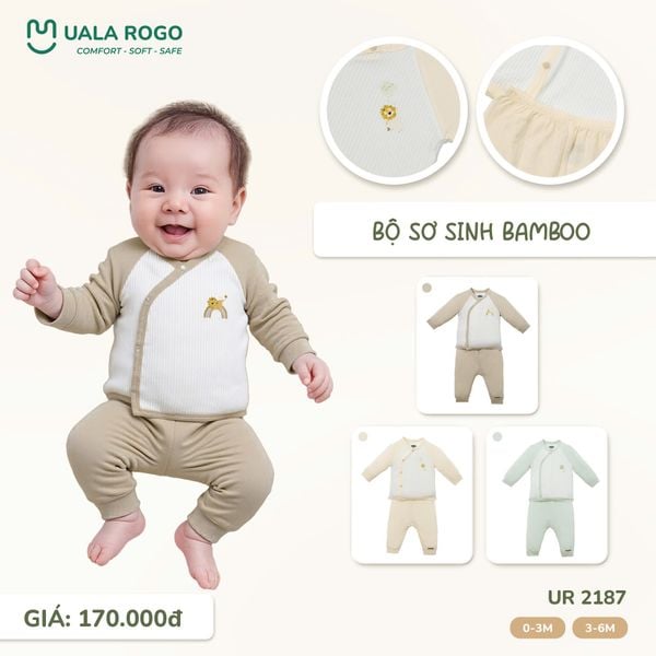  Bộ Sơ Sinh Bamboo UR 2187 