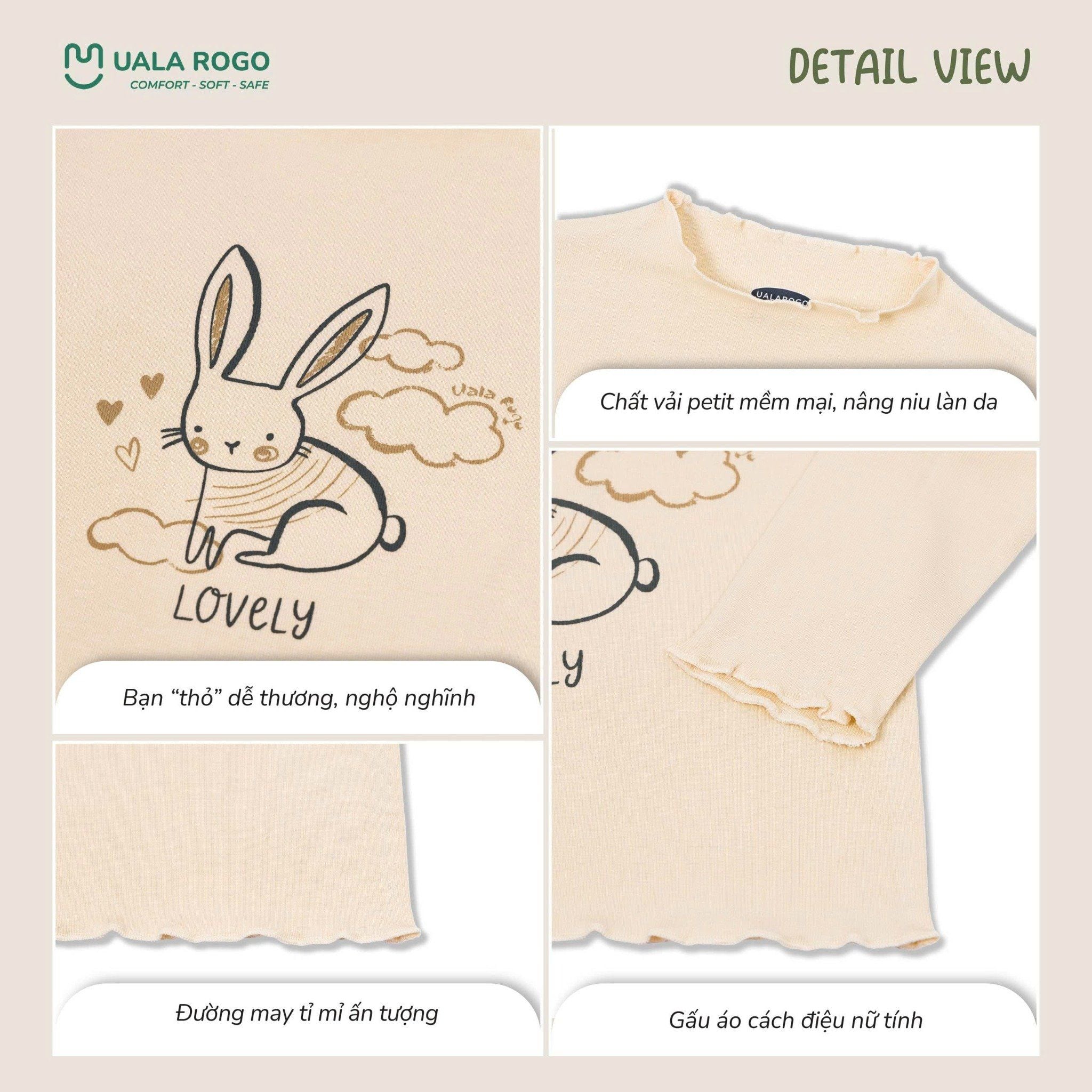  Áo Giữ Nhiệt Bé Gái Petit UR 2230 