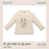  Áo Giữ Nhiệt Bé Gái Petit UR 2230 