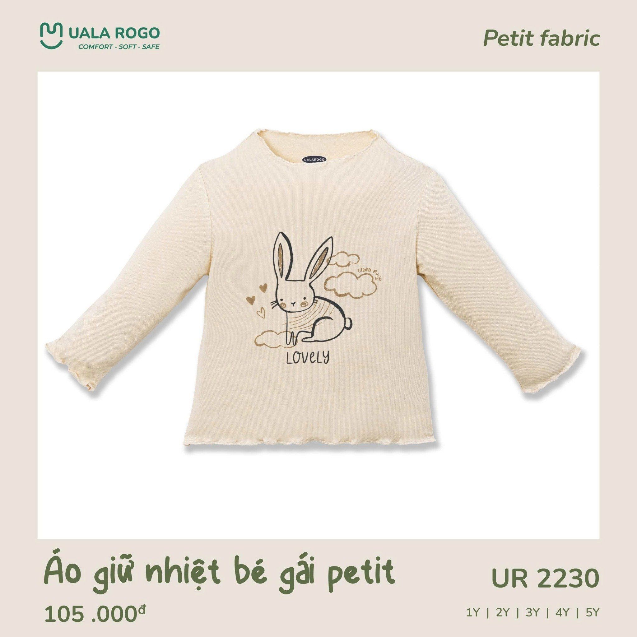  Áo Giữ Nhiệt Bé Gái Petit UR 2230 