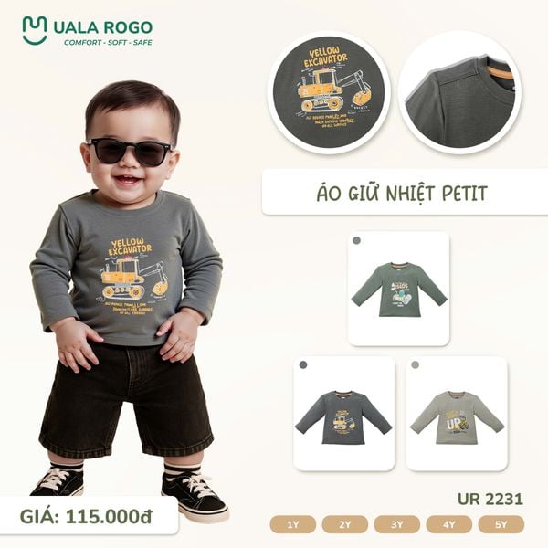  Áo Giữ Nhiệt Petit UR 2231 