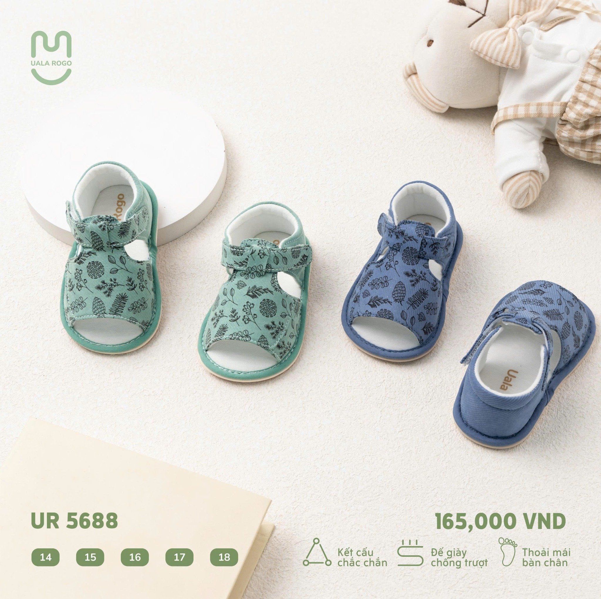  Dép Tập Đi Cho Bé UR 5688 