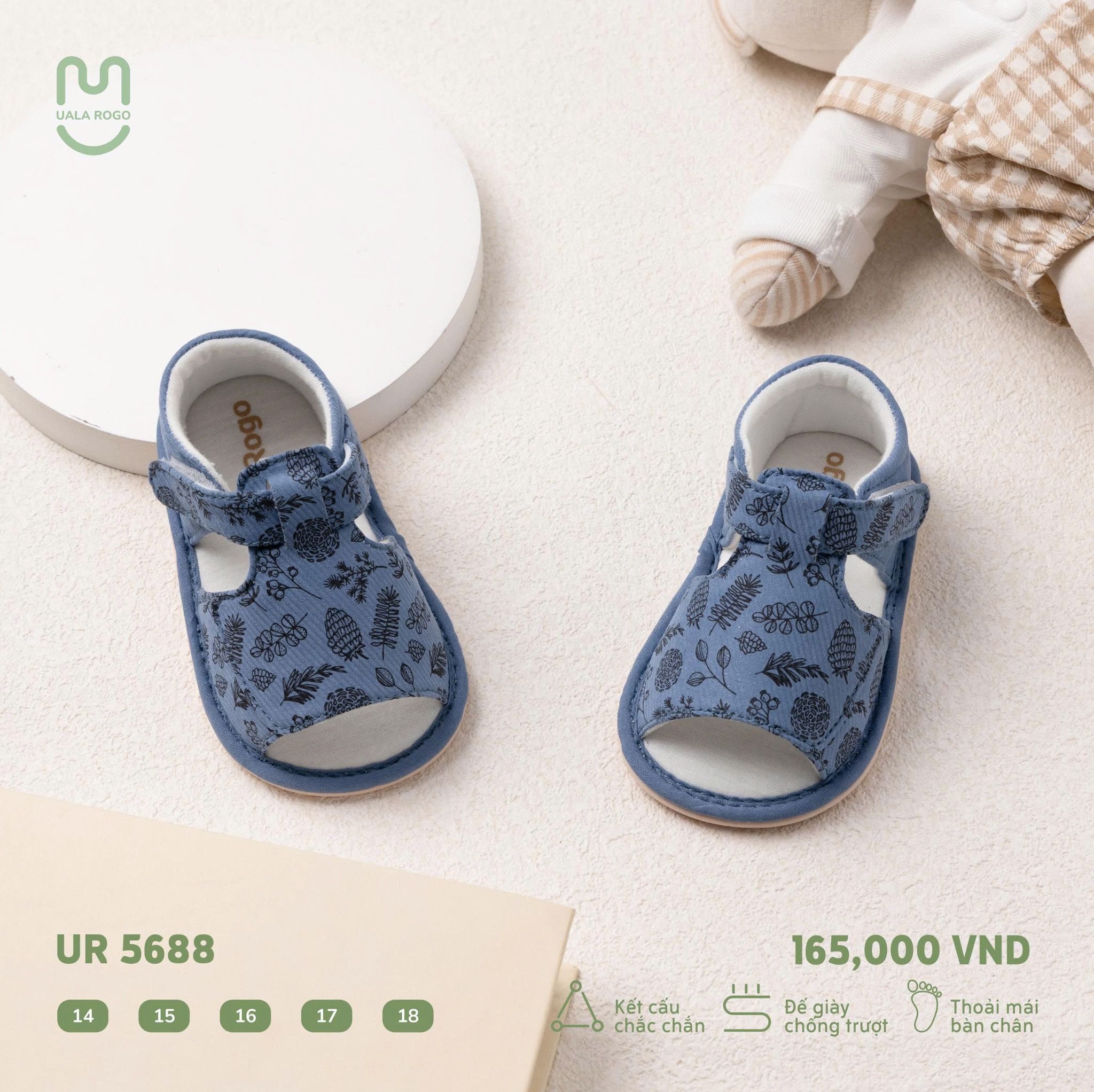  Dép Tập Đi Cho Bé UR 5688 