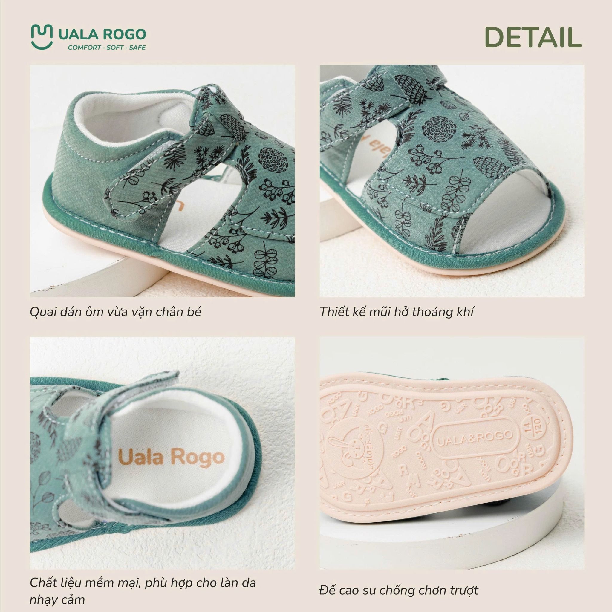  Dép Tập Đi Cho Bé UR 5688 