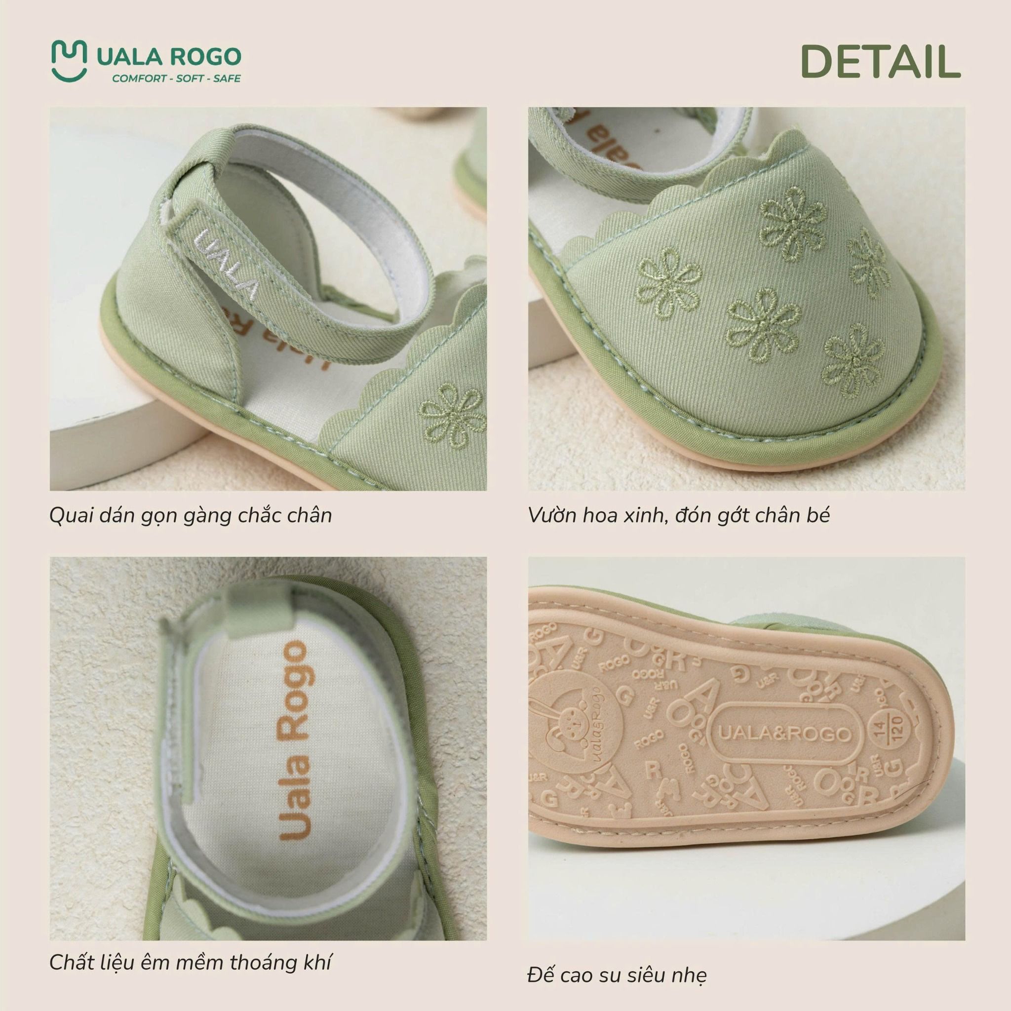  Dép Tập Đi Cho Bé UR 5689 