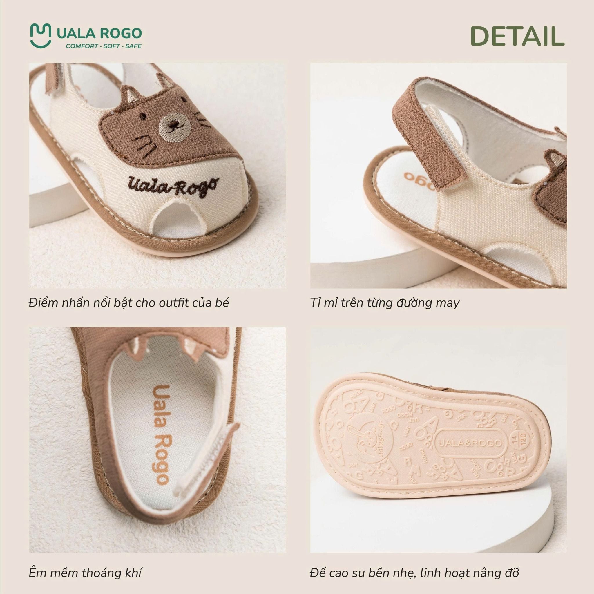  Dép Tập Đi Cho Bé UR 5693 