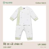  Bộ Sơ Sinh Cài Chéo Nỉ UR 3880 