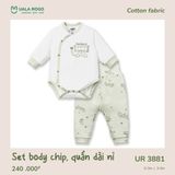  Set Body Chip Quần Dài Nỉ UR 3881 