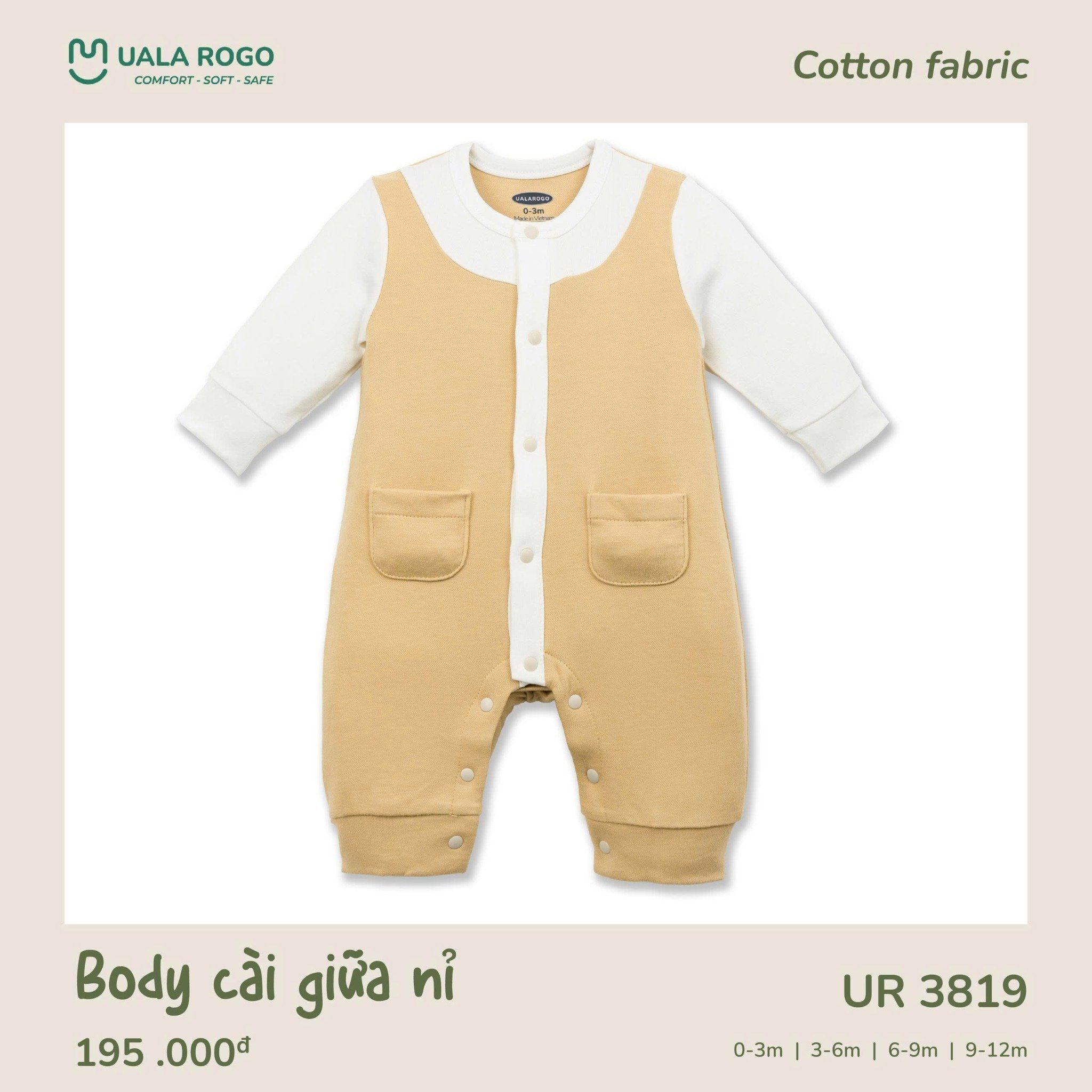  Body Cài Giữa Nỉ UR 3819 