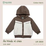  Áo Khoác Nỉ Chéo UR 3809 