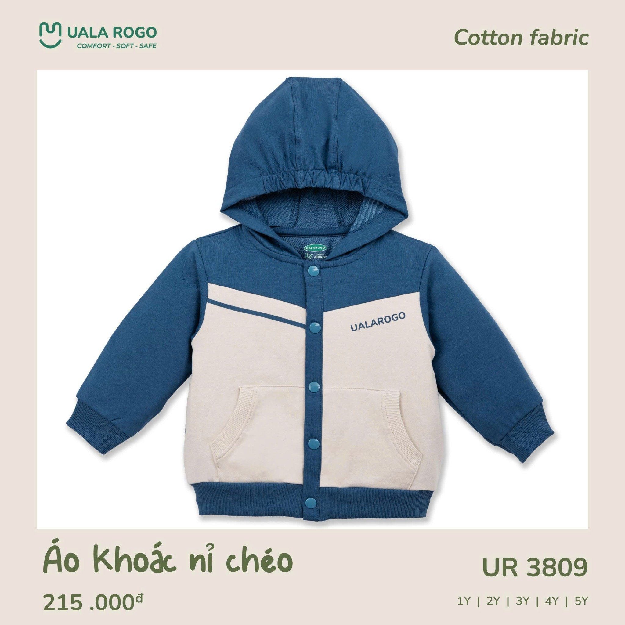  Áo Khoác Nỉ Chéo UR 3809 
