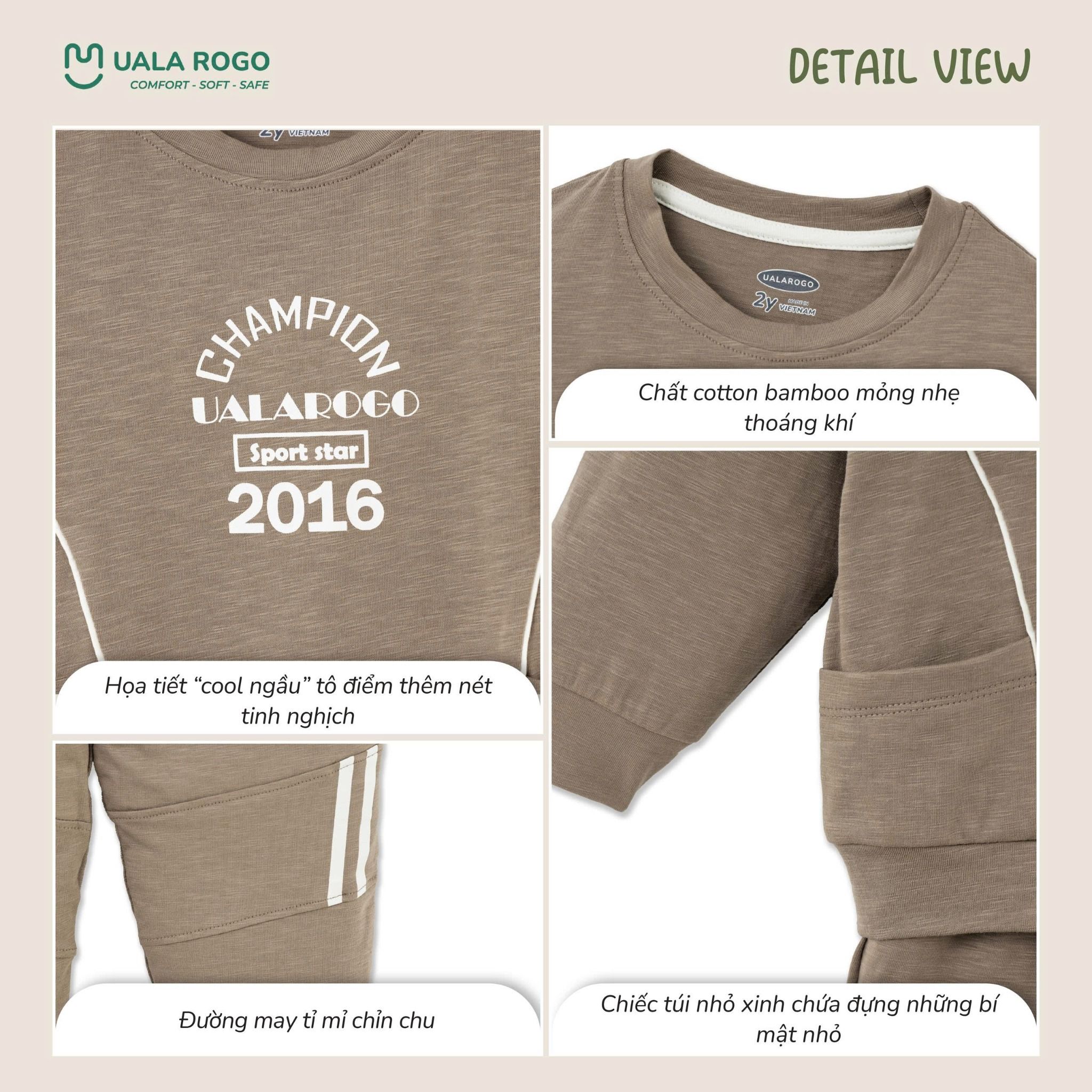  Bộ Dài Cotton Bamboo UR 3890 