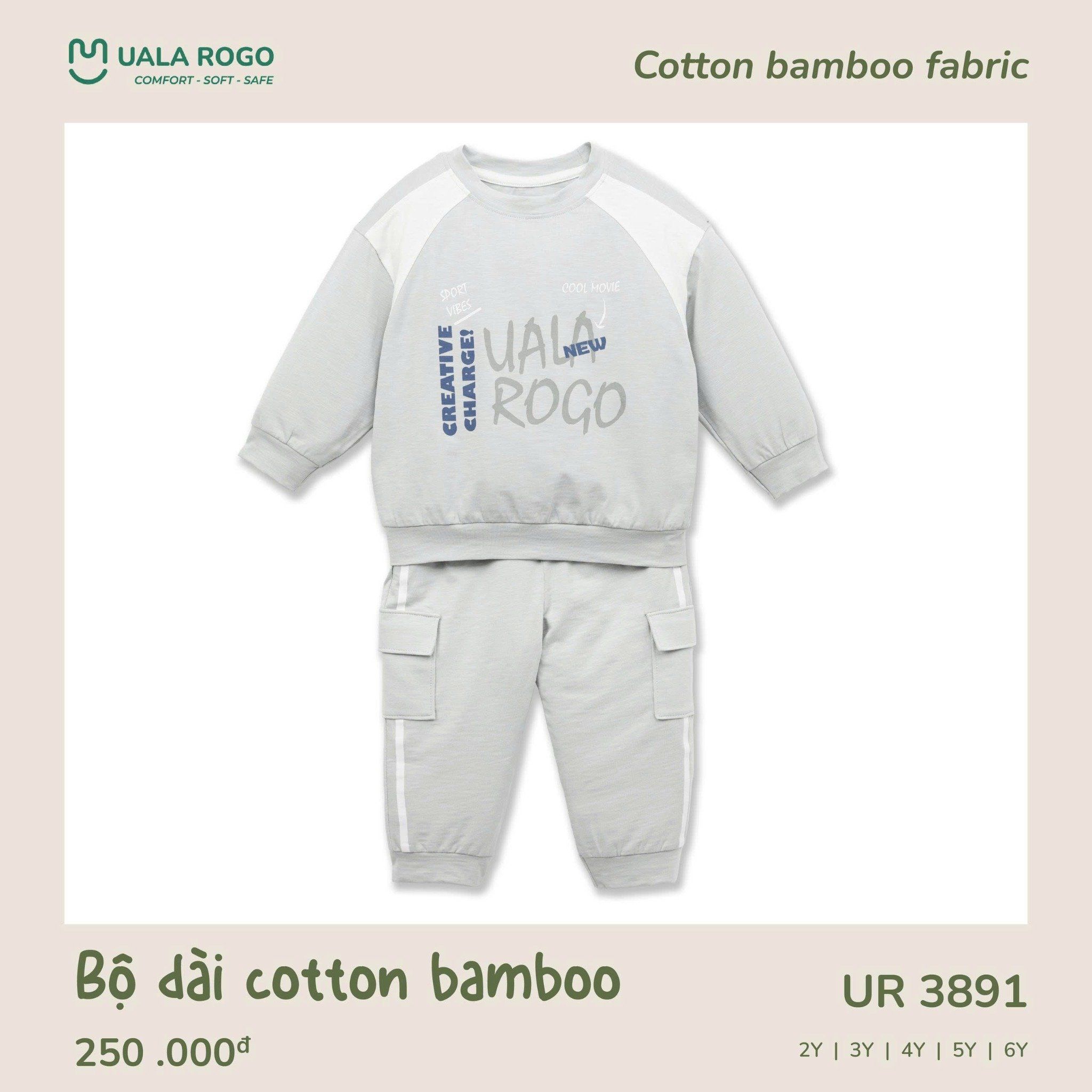  Bộ Dài Cotton Bamboo UR 3891 