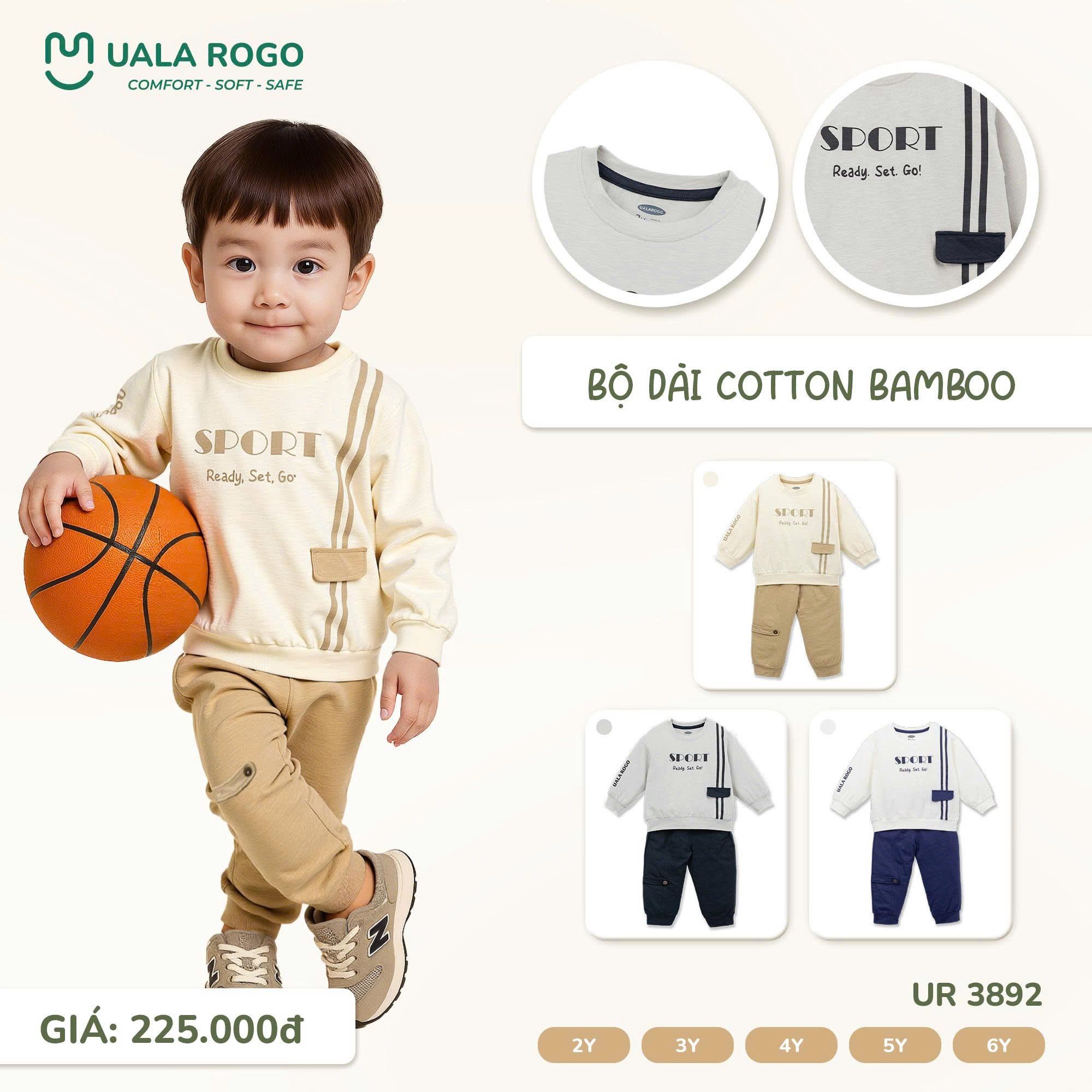  Bộ Dài Cotton Bamboo UR 3892 