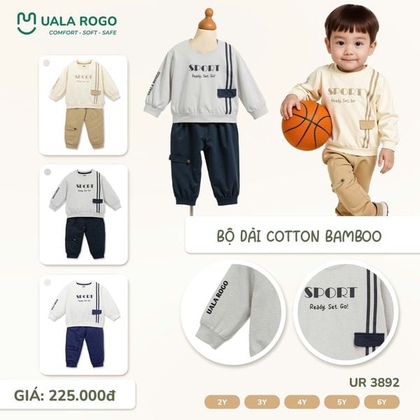  Bộ Dài Cotton Bamboo UR 3892 