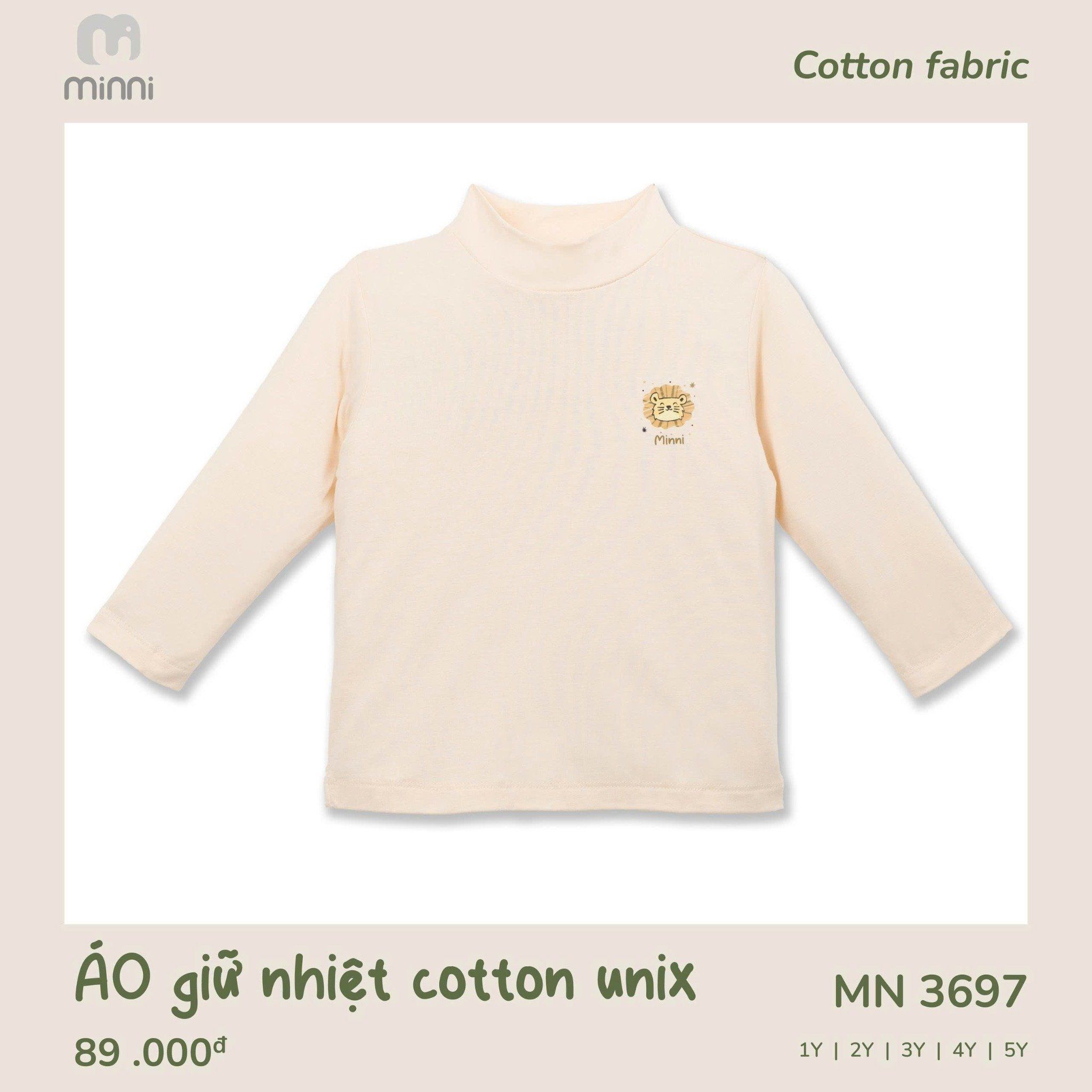 Áo Giữ Nhiệt Cotton Unix MN 3697 