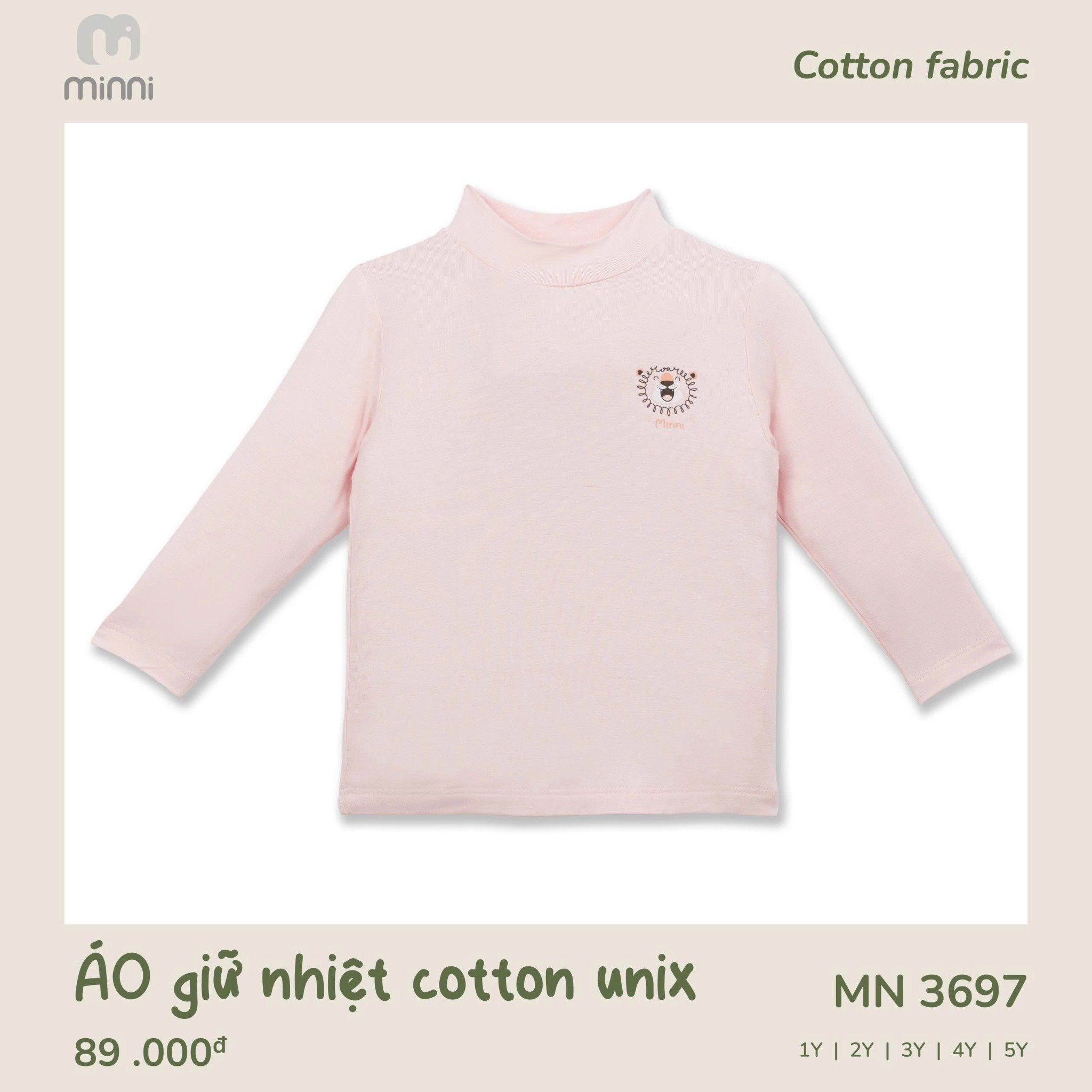  Áo Giữ Nhiệt Cotton Unix MN 3697 