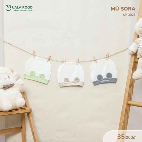  Mũ Sơ Sinh SORA UR 3026 