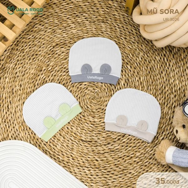  Mũ Sơ Sinh SORA UR 3026 