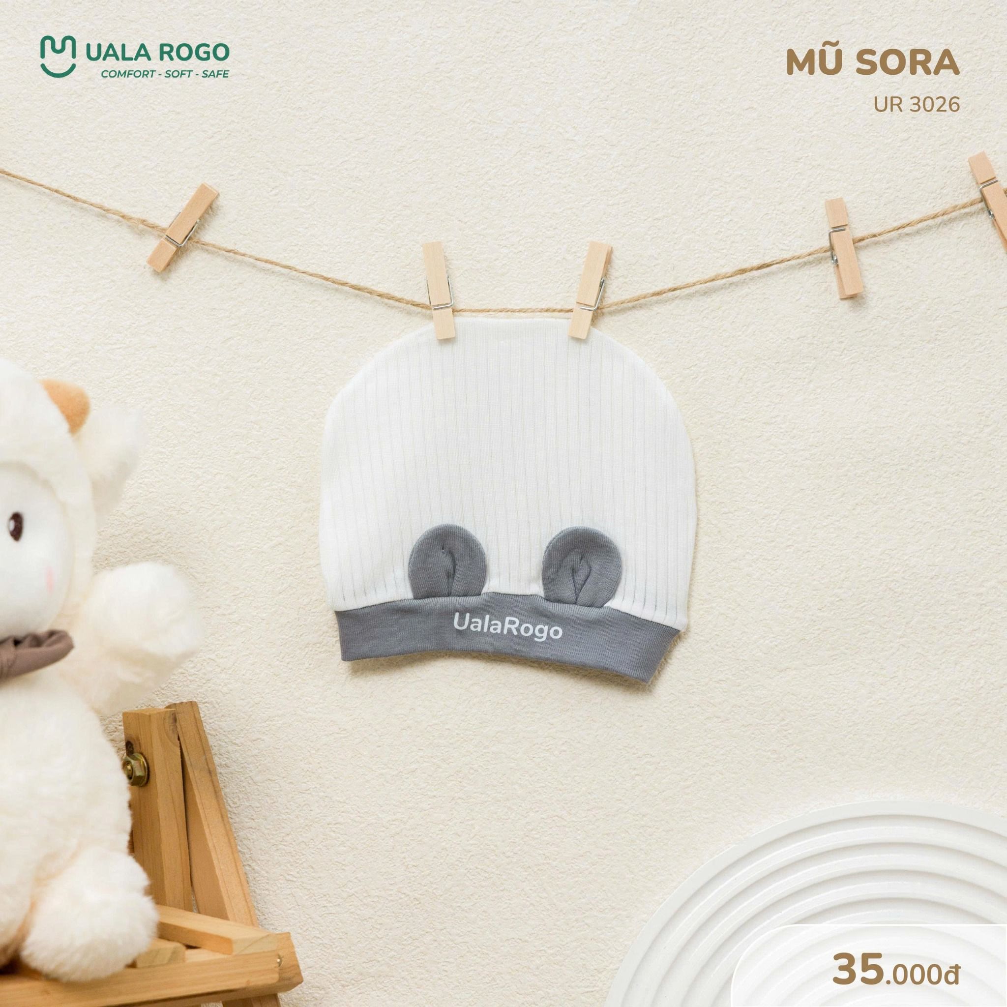  Mũ Sơ Sinh SORA UR 3026 