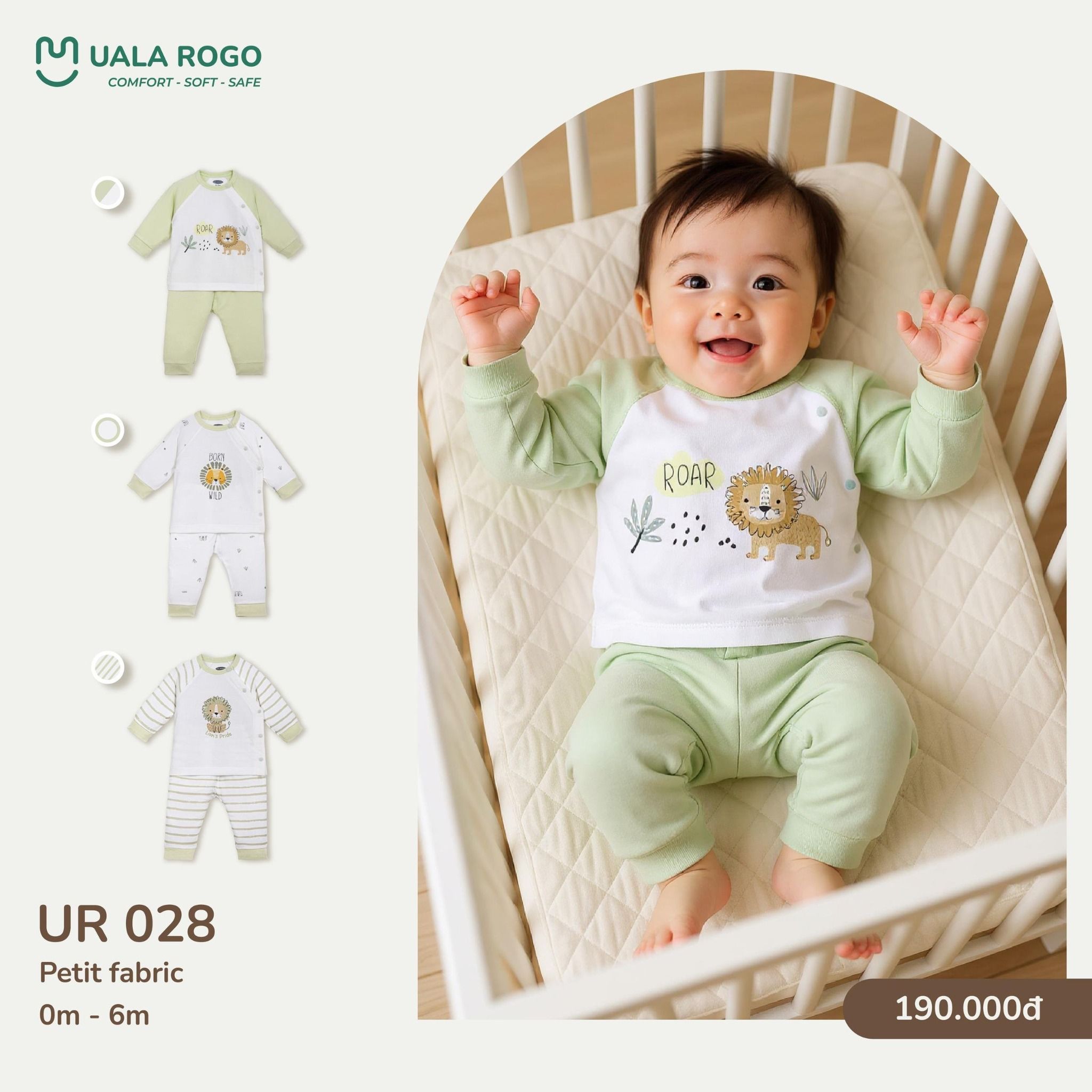  Bộ Sơ Sinh Petit UR 028 