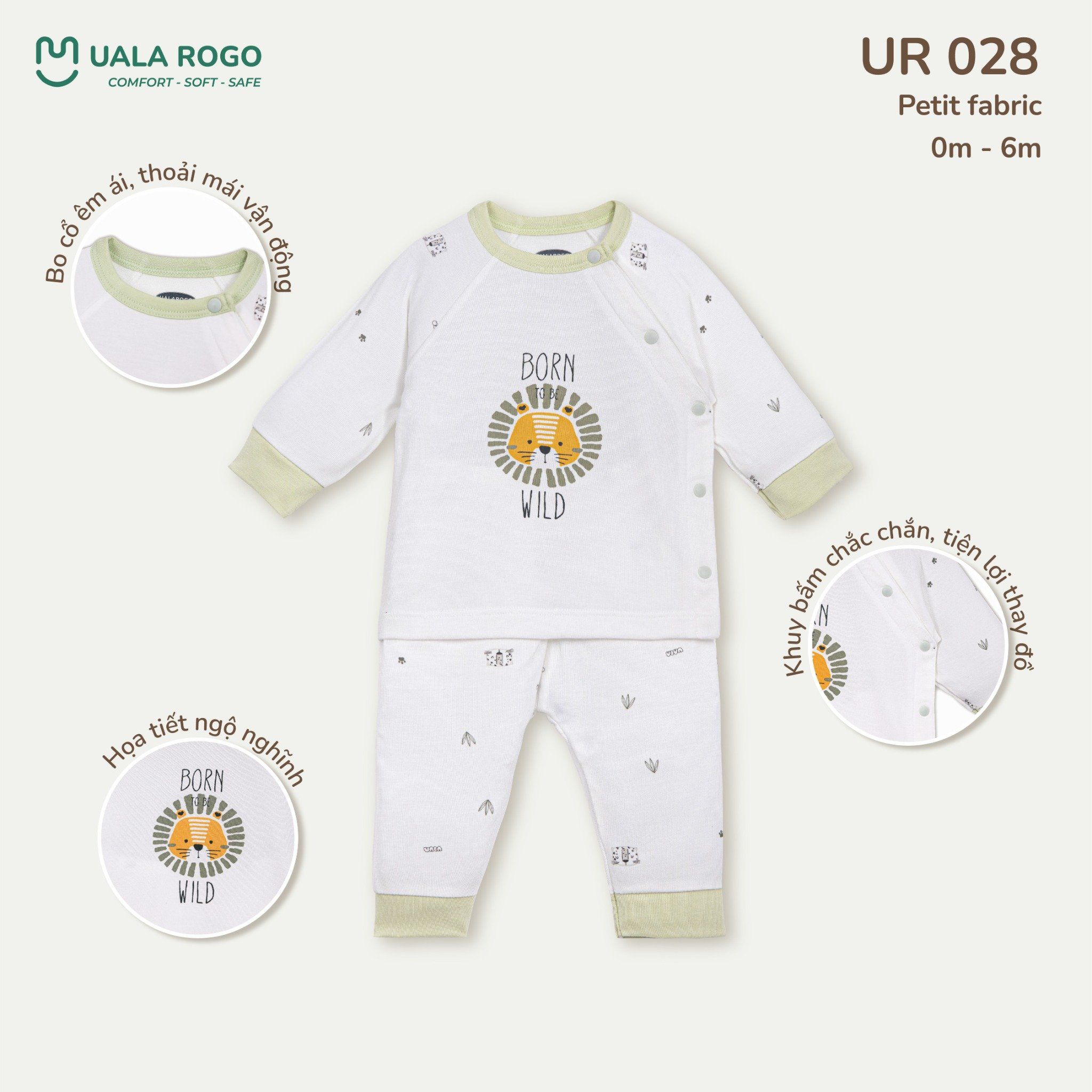  Bộ Sơ Sinh Petit UR 028 