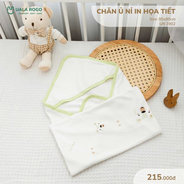 Chăn Ủ Nỉ Họa Tiết UR 3902 