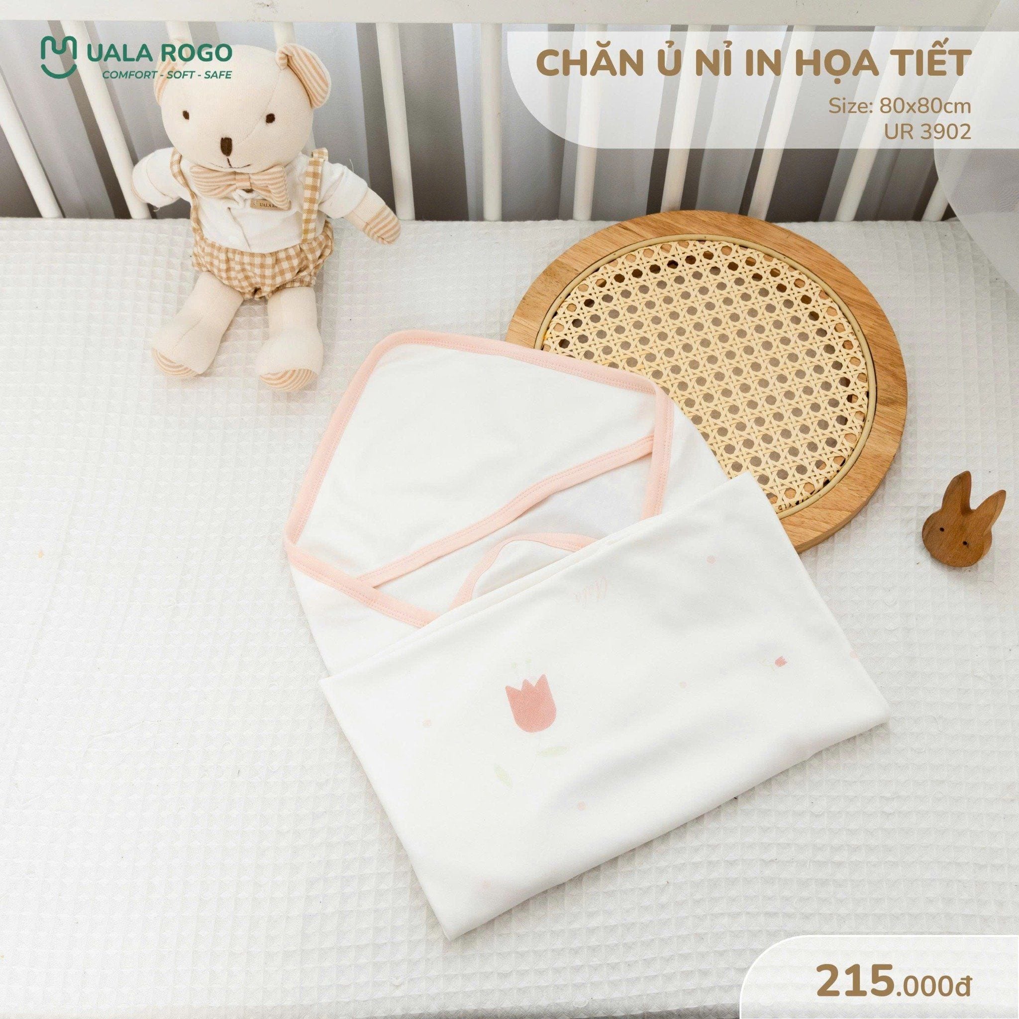  Chăn Ủ Nỉ Họa Tiết UR 3902 