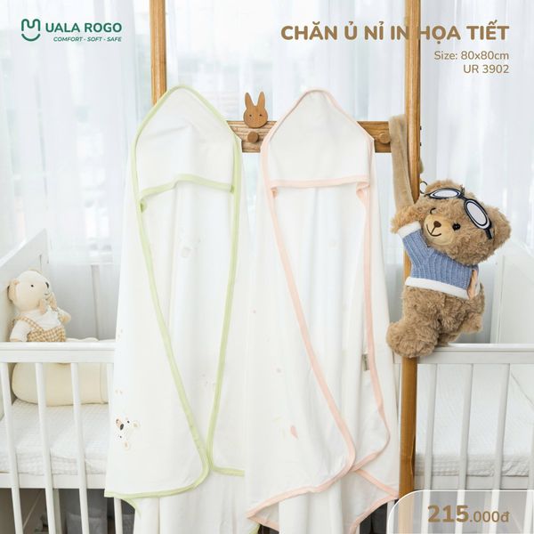  Chăn Ủ Nỉ Họa Tiết UR 3902 