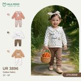  Bộ Dài Cho Bé Gái Chất Liệu Cotton UR 3896 