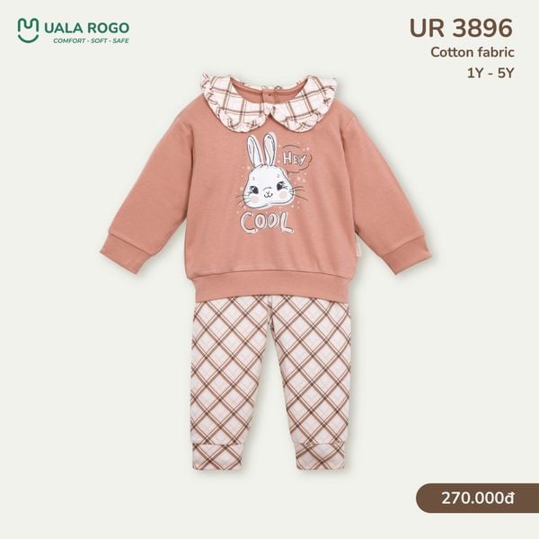  Bộ Dài Cho Bé Gái Chất Liệu Cotton UR 3896 