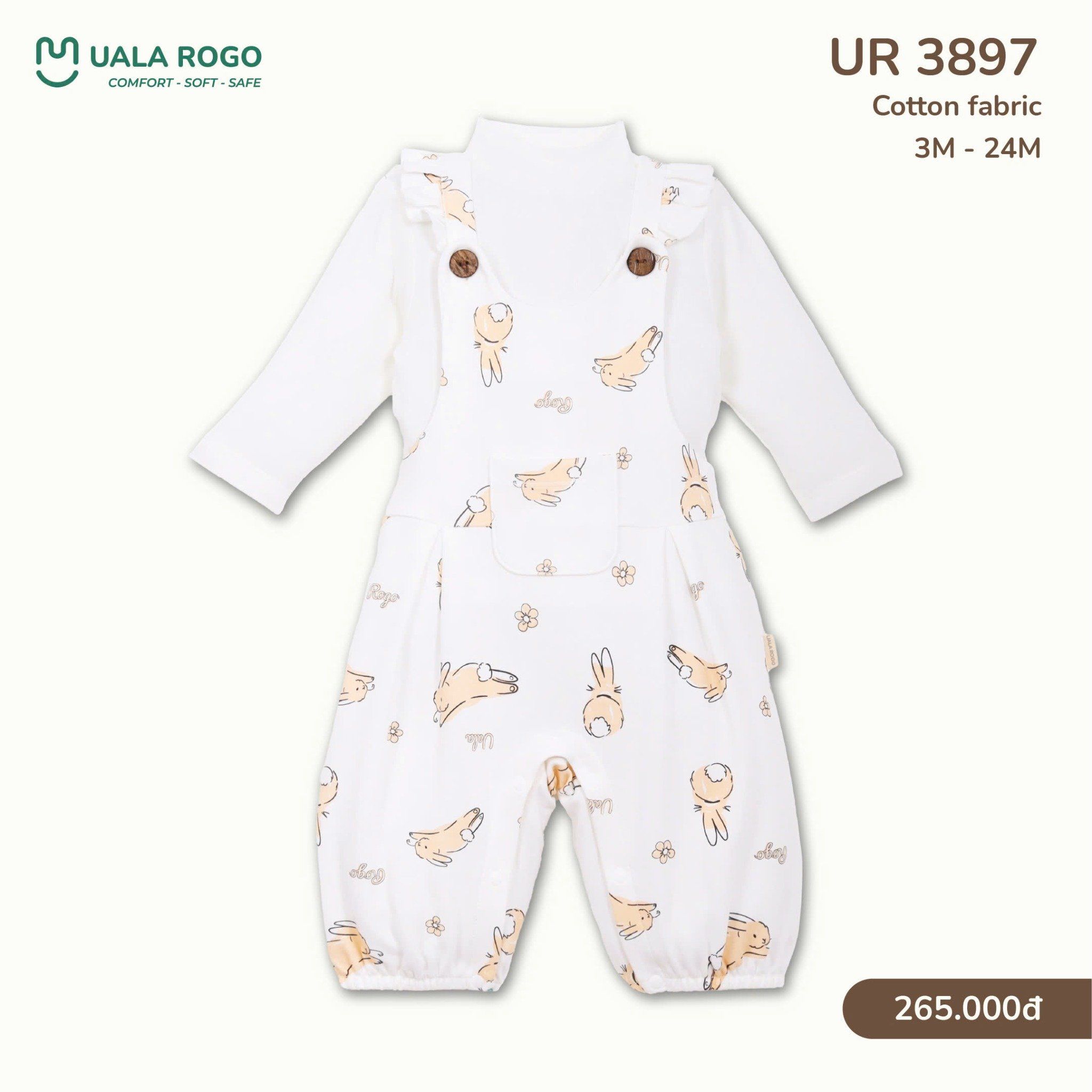  Bộ Body Yếm Chất Liệu Cotton UR 3897 