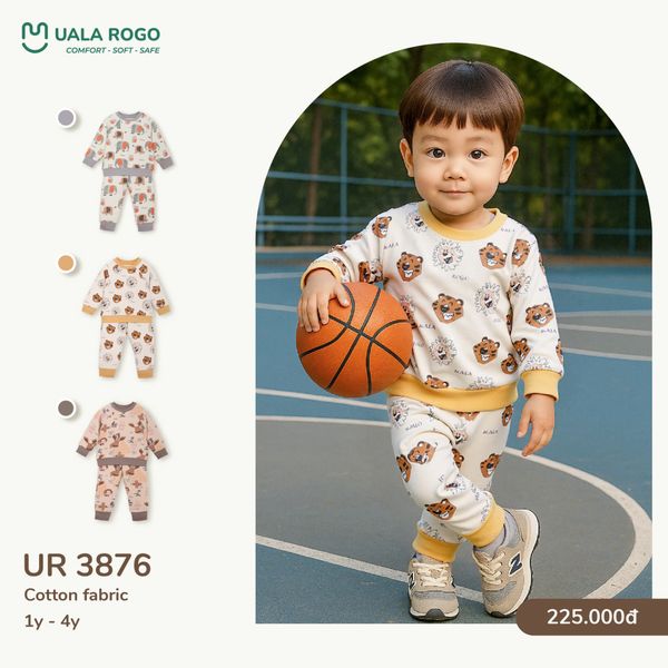  Bộ Quần Áo Dài Chất Liệu Cotton UR 3876 