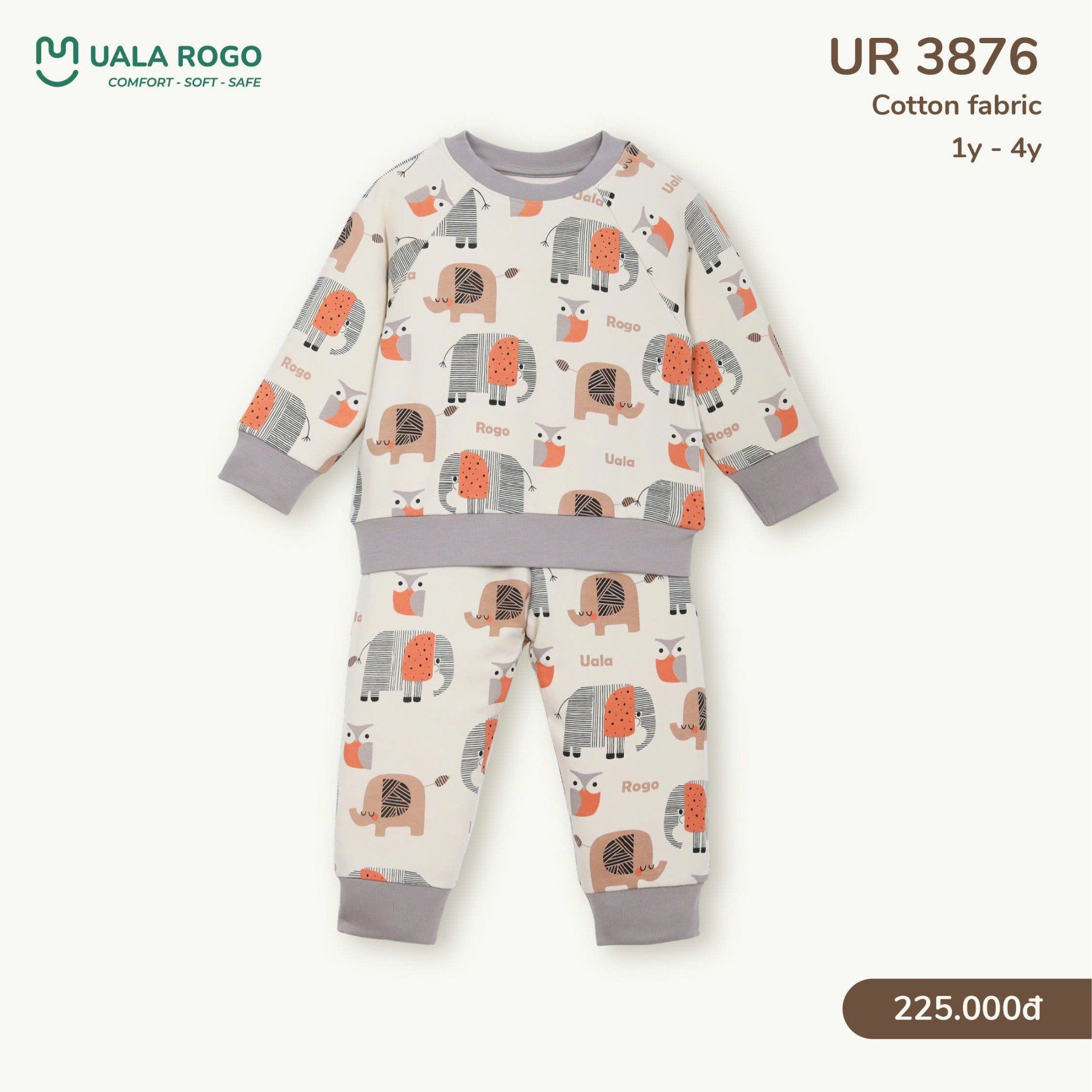  Bộ Quần Áo Dài Chất Liệu Cotton UR 3876 