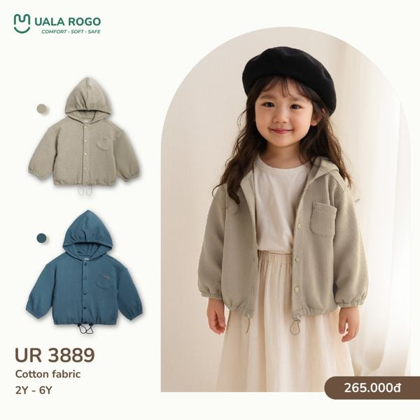  Áo Khoác Chất Liệu Cotton UR 3889 
