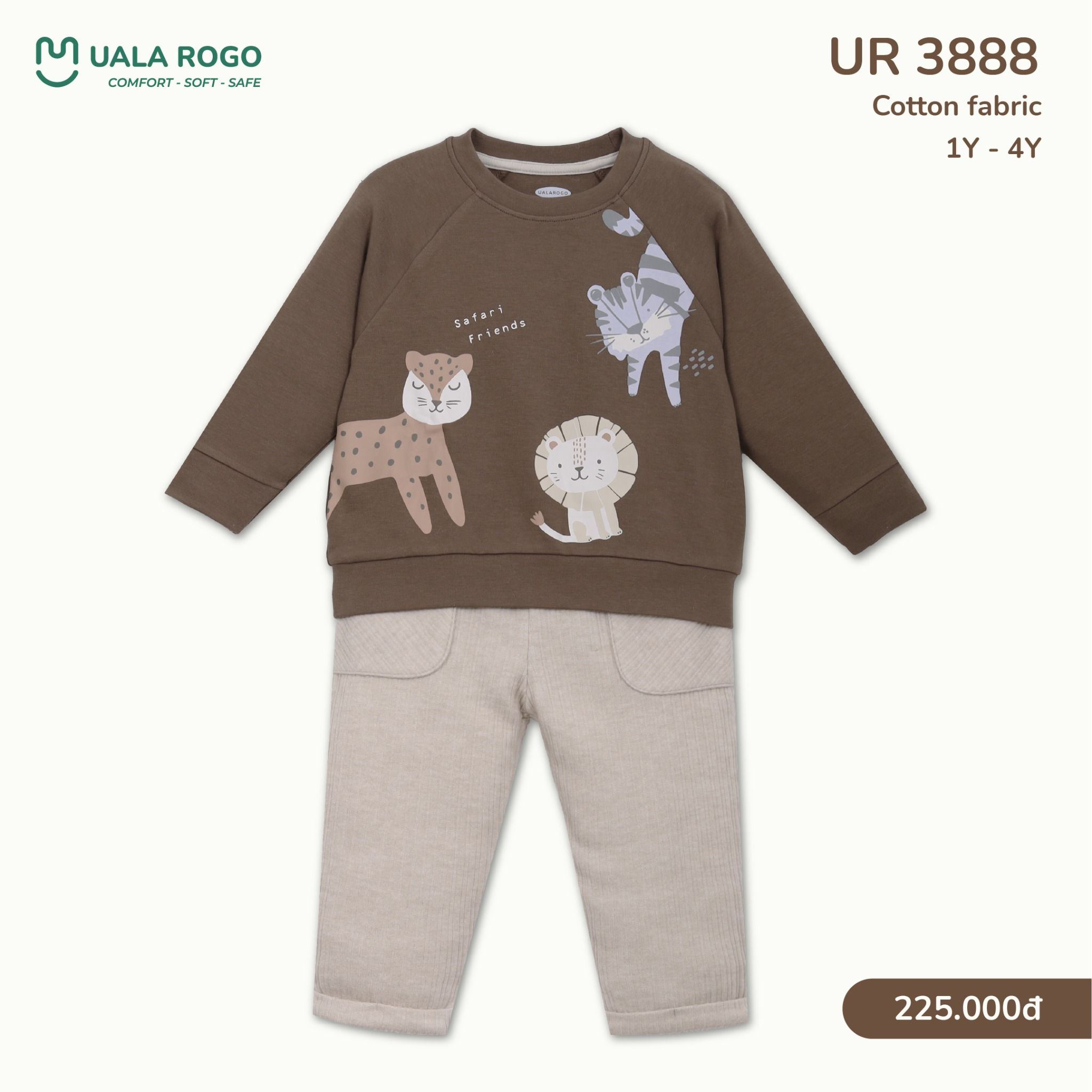  Bộ Dài Hình Động Vật UR 3888 