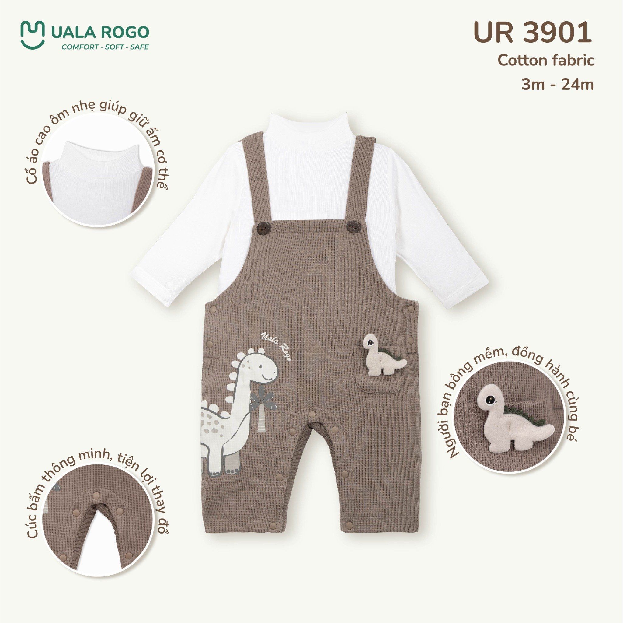  Bộ Body Yếm Chất Liệu Cotton UR 3901 