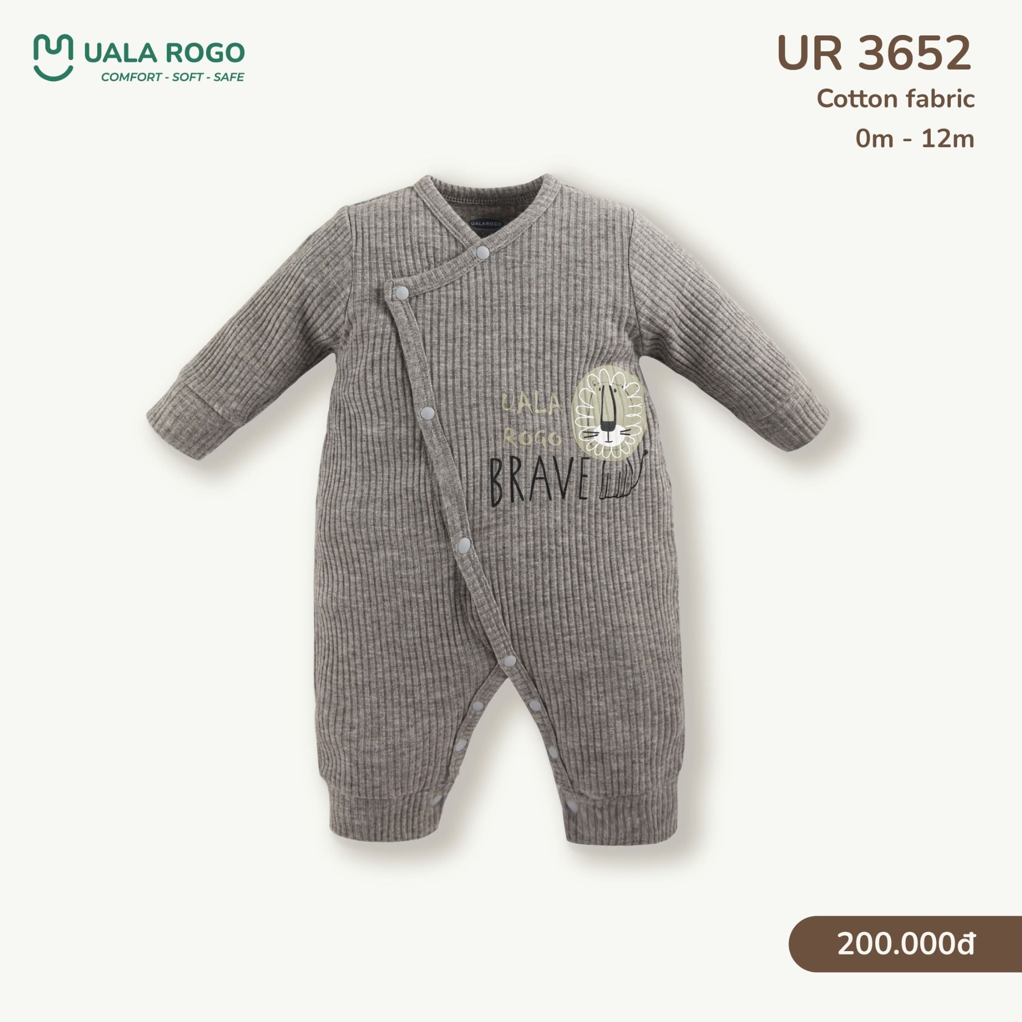  Bộ Body Dài Tay Cotton UR 3652 