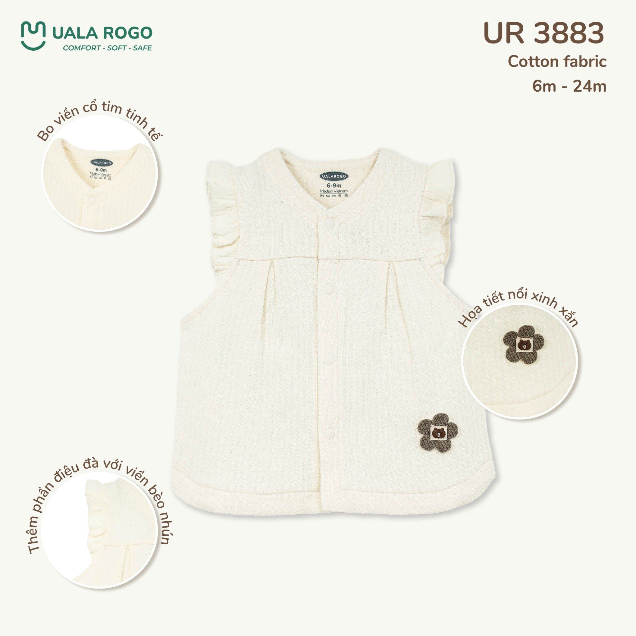  Áo Gile Chất Liệu Cotton UR 3883 